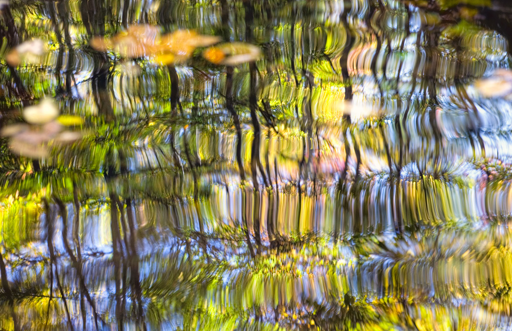 Smoky Mountain Monet - alternate impressionism version © William Britten use with permission only