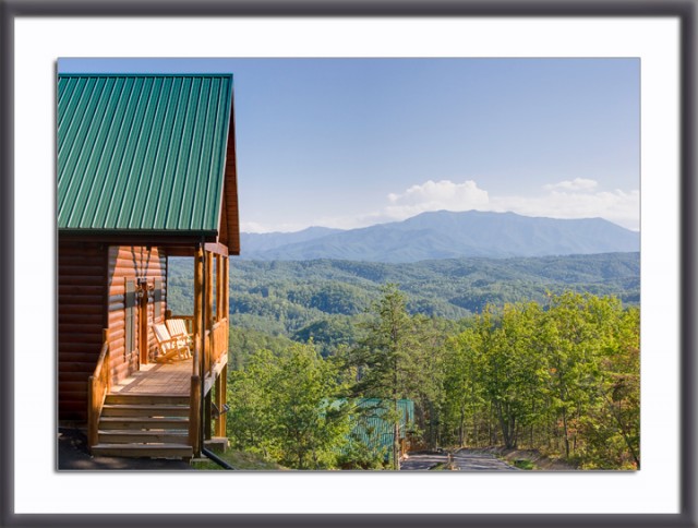 Smoky Mtn resort cabin with a view