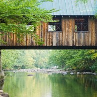 Covered Bridge over the Little Pigeon River