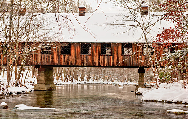 Emerts Cove Covered Bridge © William Britten use with permission only