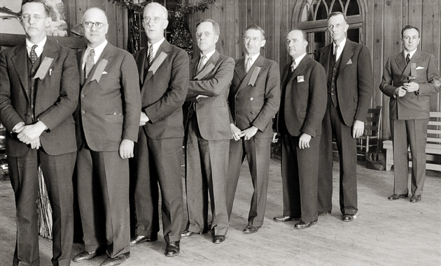 Smoky Mountains Hiking Club Presidents in 1936 © University of Tennessee Libraries