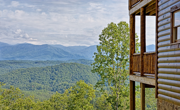 Resort Cabin with a View of the Smokies